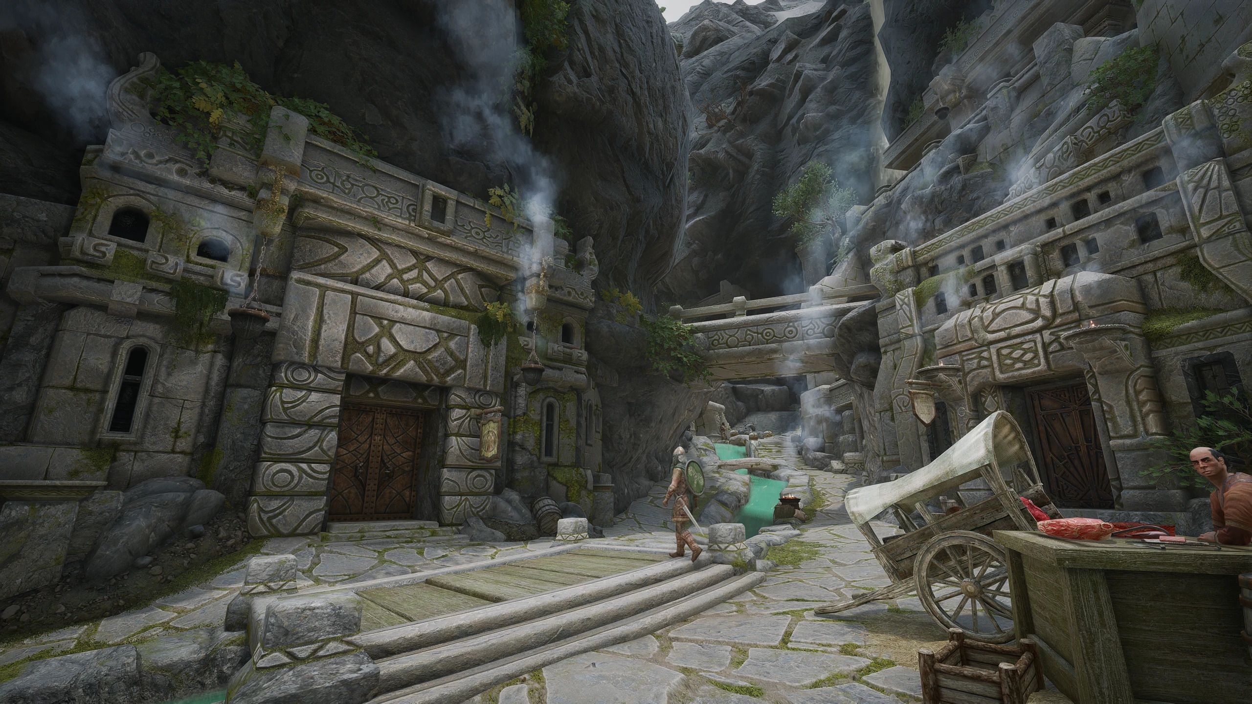 Tomato's Markarth and Dwemer Ruins - Complex Parallax Material mod for The Elder Scrolls V: Skyrim Special Edition