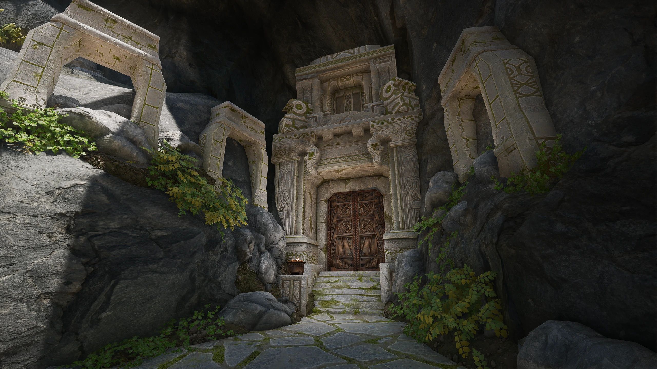 Tomato's Markarth and Dwemer Ruins - Complex Parallax Material mod for The Elder Scrolls V: Skyrim Special Edition