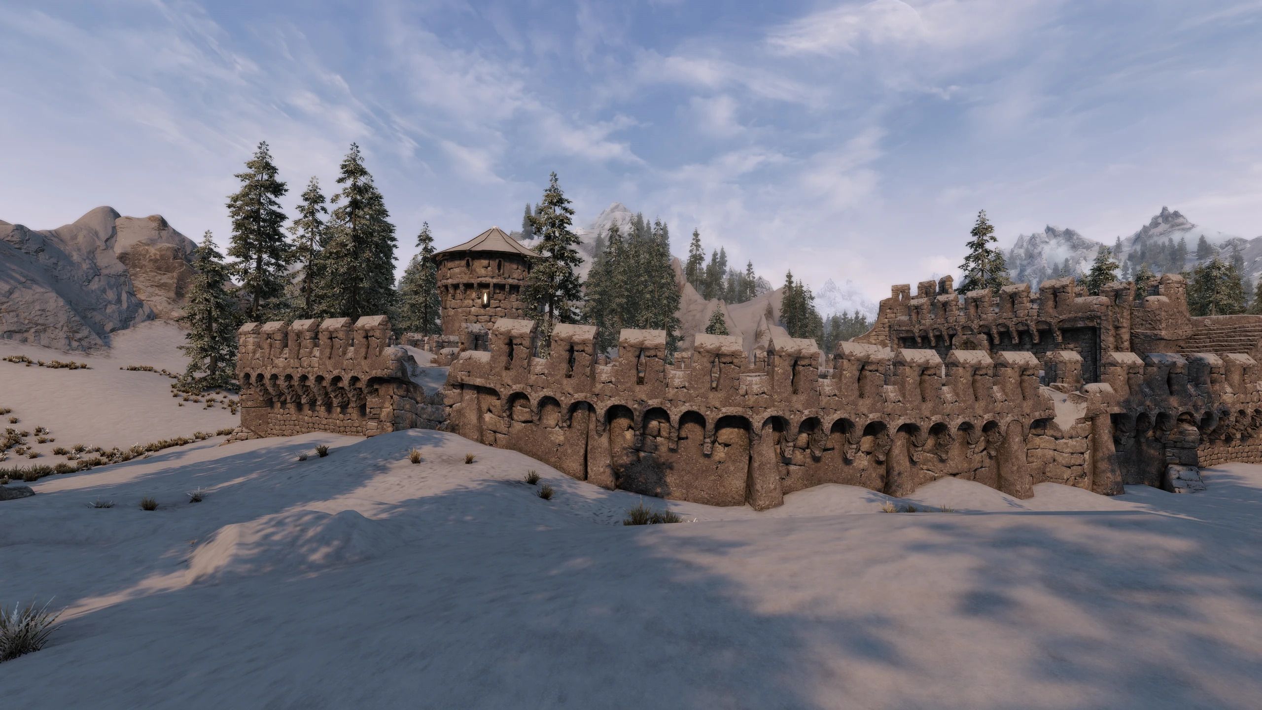 Tomato's v2 imperial forts - PBR mod for The Elder Scrolls V: Skyrim Special Edition
