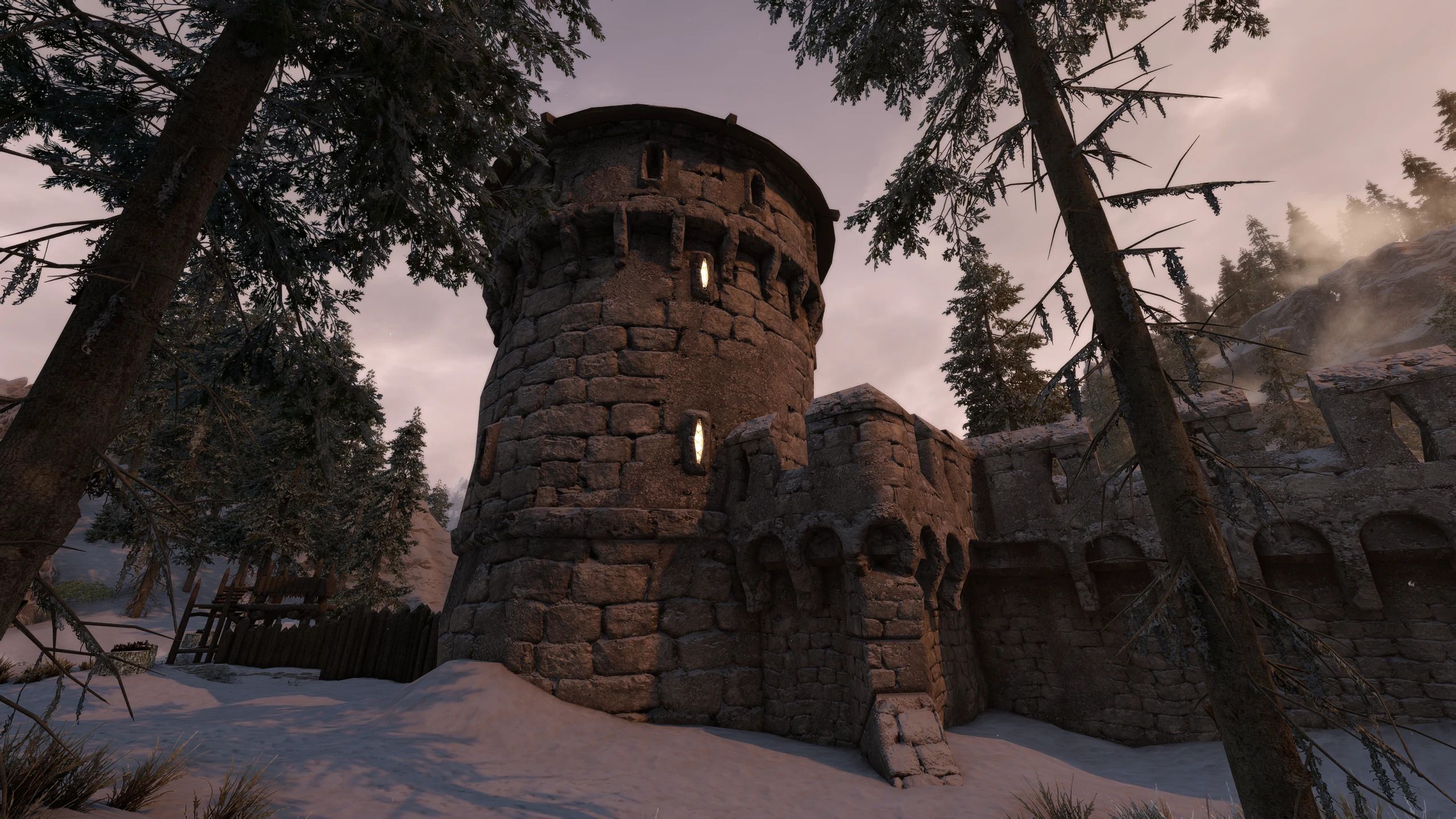 Tomato's v2 imperial forts - PBR mod for The Elder Scrolls V: Skyrim Special Edition