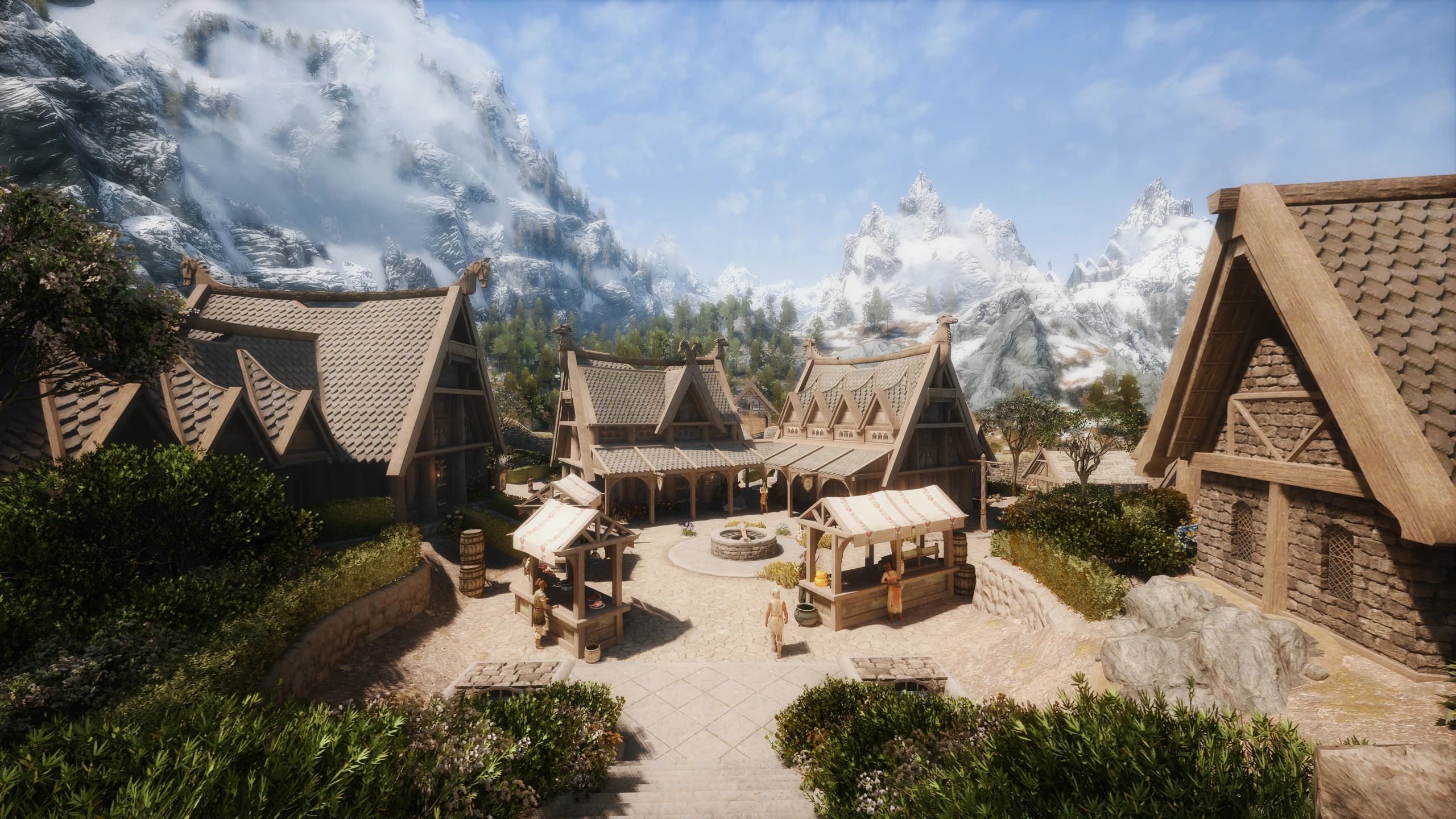 Tomato's Whiterun - PBR mod for The Elder Scrolls V: Skyrim Special Edition