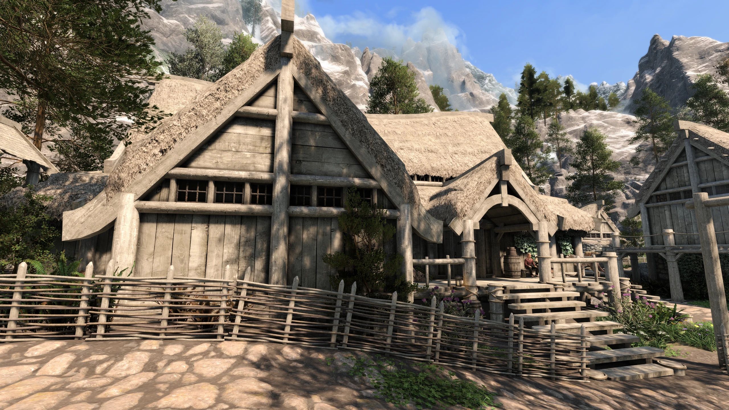 Tomato's PBR Farmhouses 4k mod for The Elder Scrolls V: Skyrim Special Edition