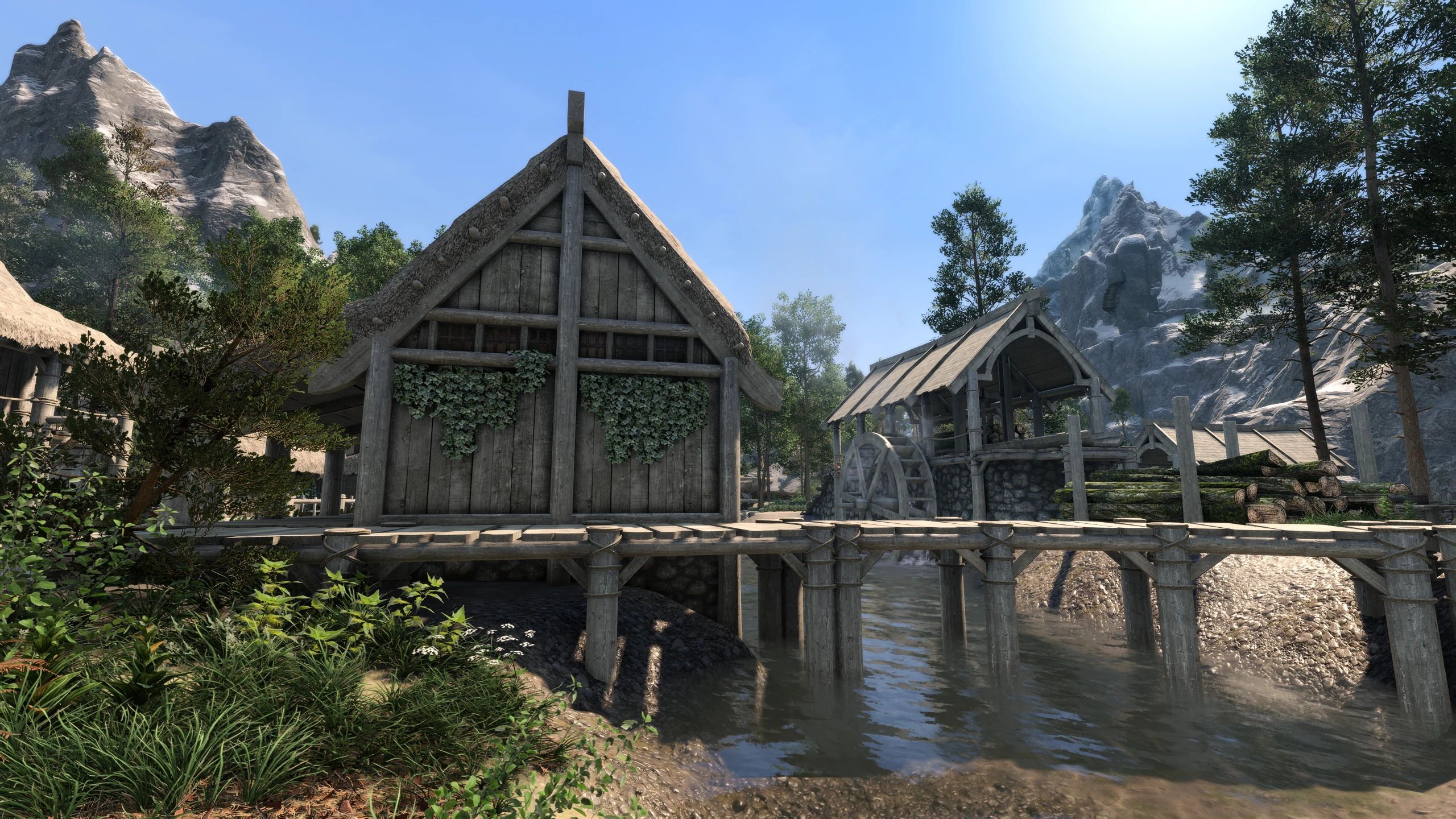 Tomato's PBR Farmhouses 4k mod for The Elder Scrolls V: Skyrim Special Edition