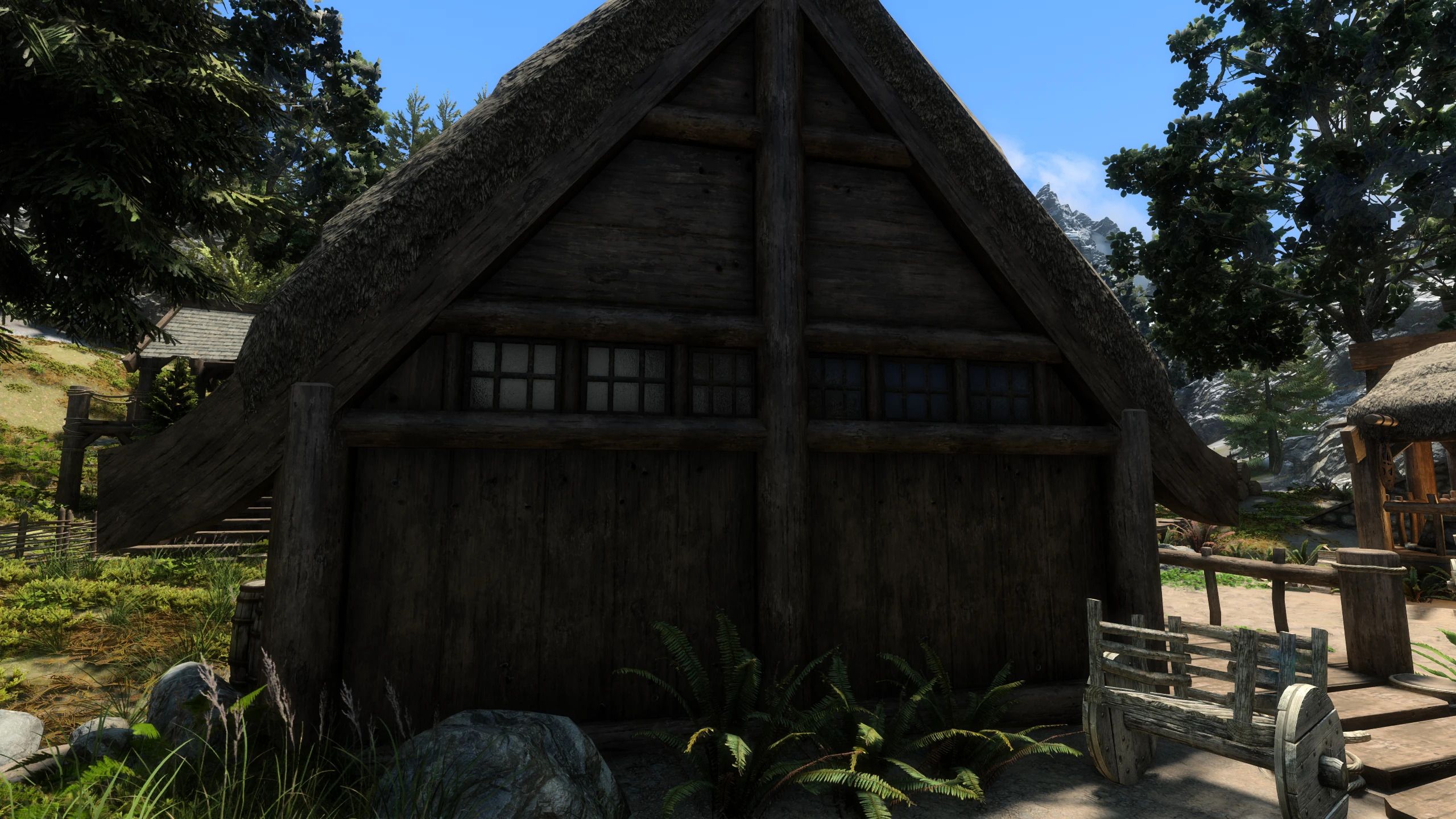 Tomato's PBR Farmhouses 4k mod for The Elder Scrolls V: Skyrim Special Edition