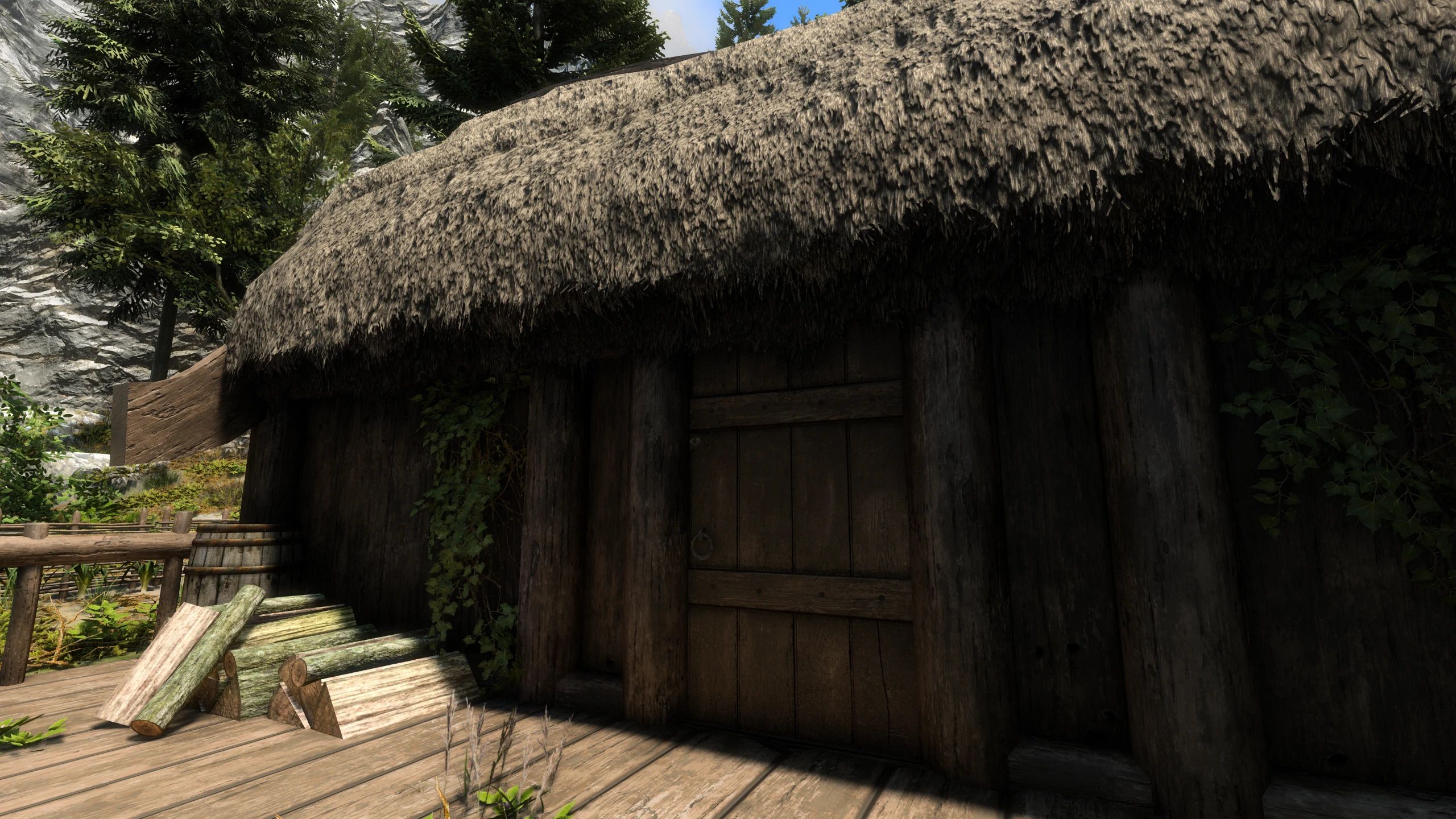 Tomato's PBR Farmhouses 4k mod for The Elder Scrolls V: Skyrim Special Edition