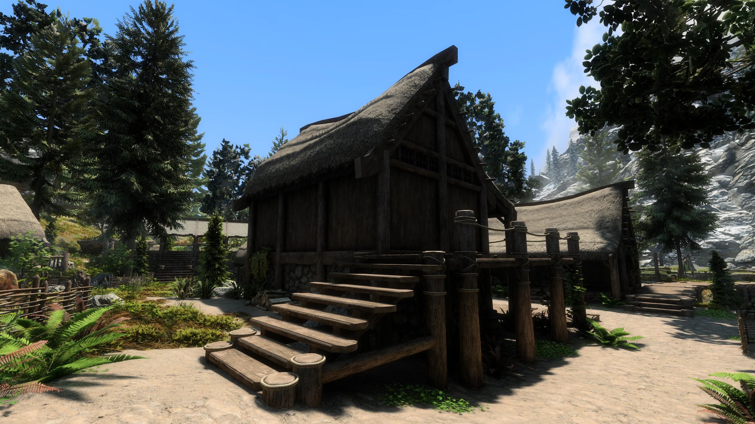 Tomato's PBR Farmhouses 4k mod for The Elder Scrolls V: Skyrim Special Edition