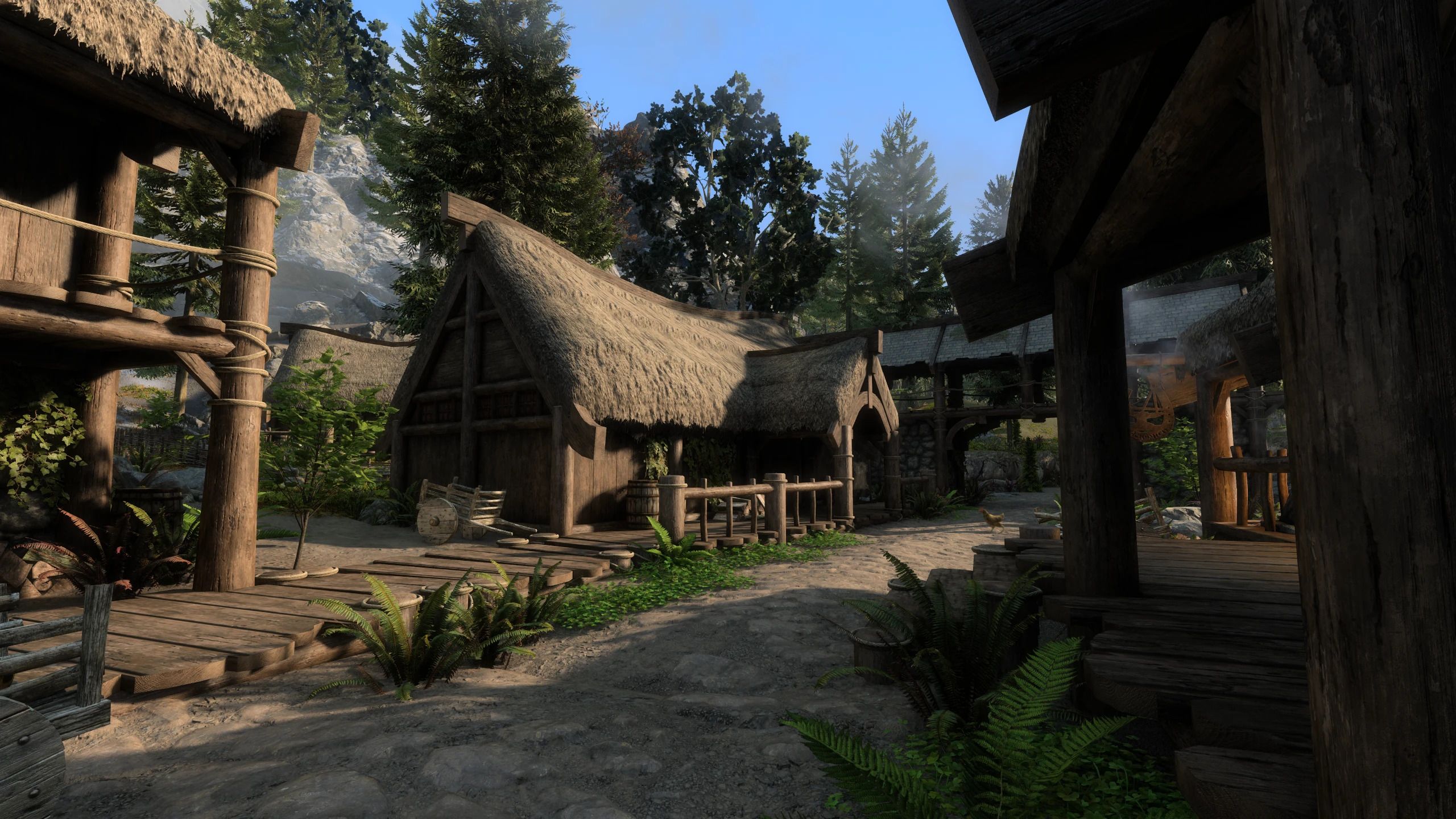 Tomato's PBR Farmhouses 4k mod for The Elder Scrolls V: Skyrim Special Edition