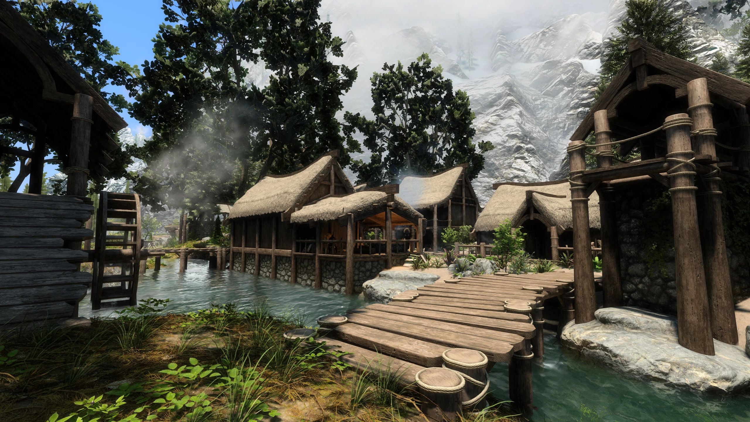 Tomato's PBR Farmhouses 4k mod for The Elder Scrolls V: Skyrim Special Edition