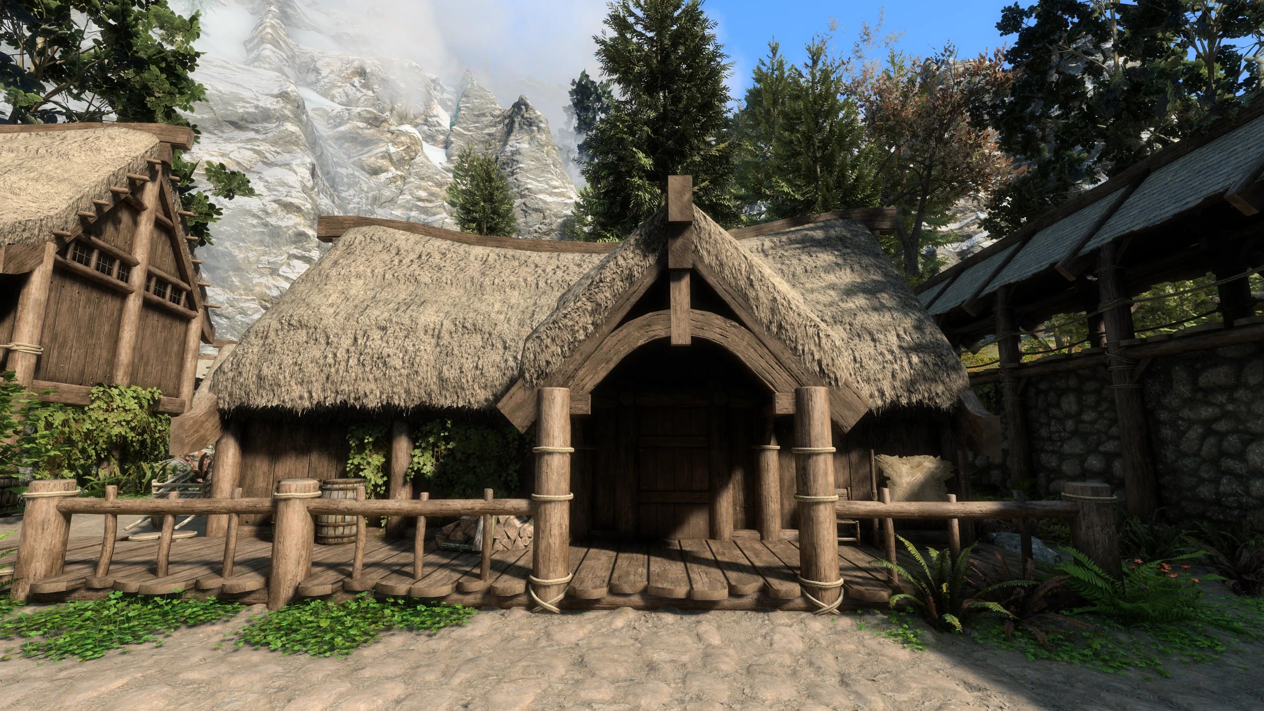 Tomato's PBR Farmhouses 4k mod for The Elder Scrolls V: Skyrim Special Edition