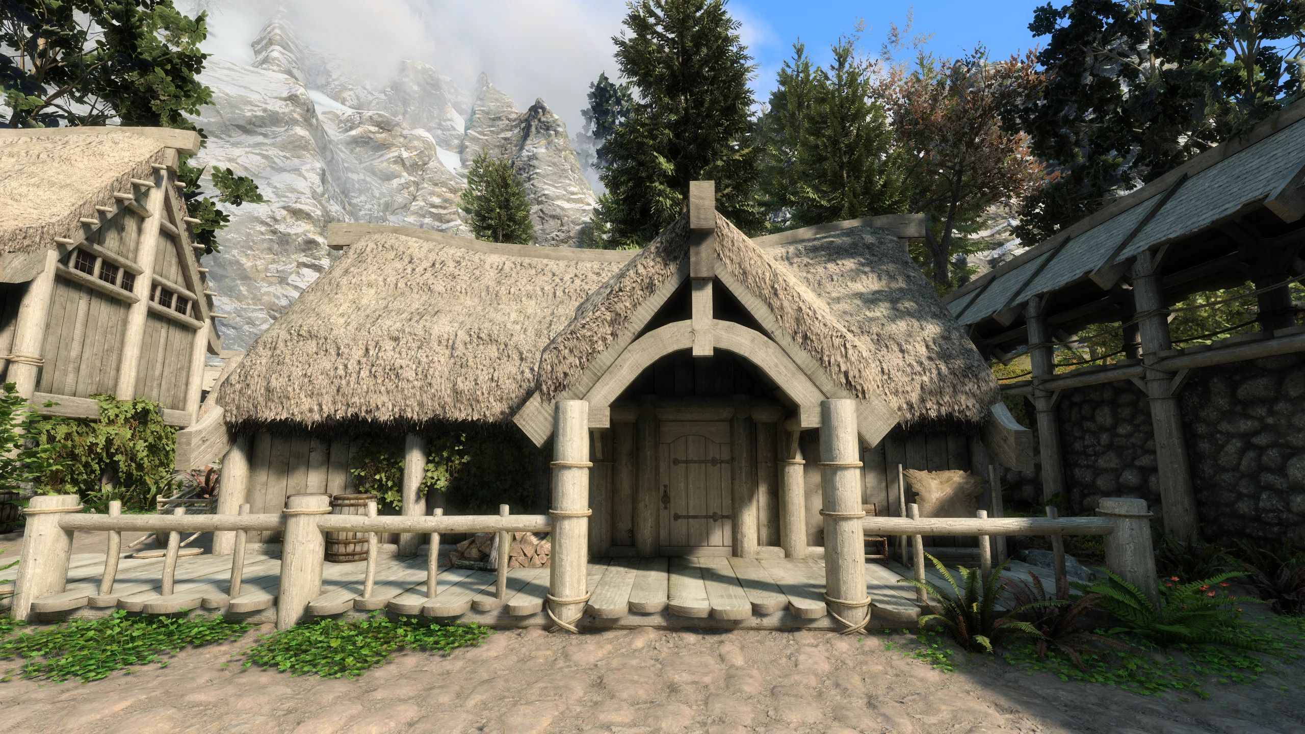 Tomato's PBR Farmhouses 4k mod for The Elder Scrolls V: Skyrim Special Edition