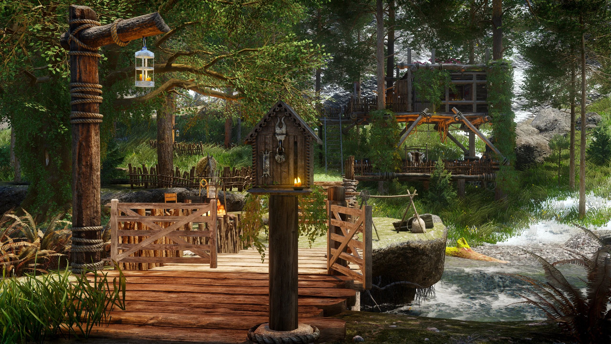 Ivy - Riverwood Timber Rest - Player Home mod for The Elder Scrolls V: Skyrim Special Edition