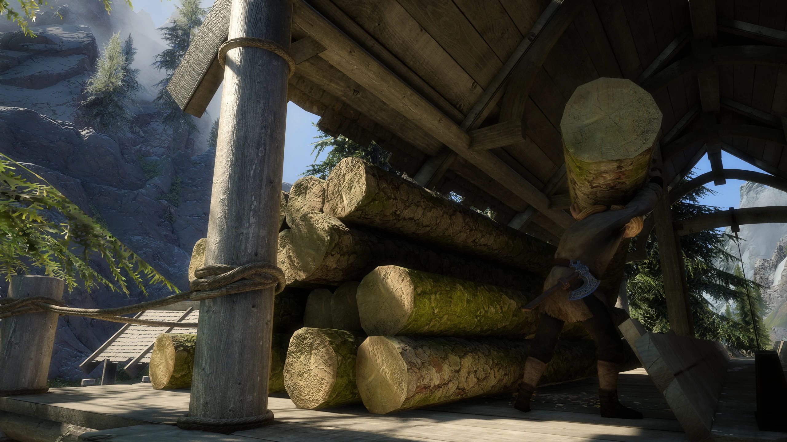 Tomato's PBR Vanilla Trees mod for The Elder Scrolls V: Skyrim Special Edition