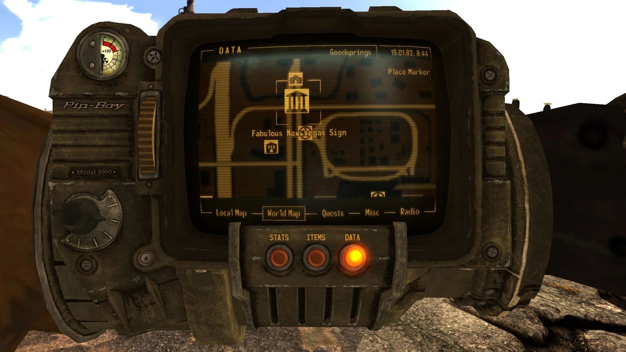 New Vegas Map Marker Project mod for Fallout: New Vegas