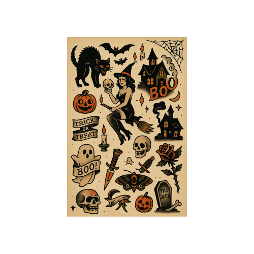 Flash Tattoos - Posters mod for The Sims 4 