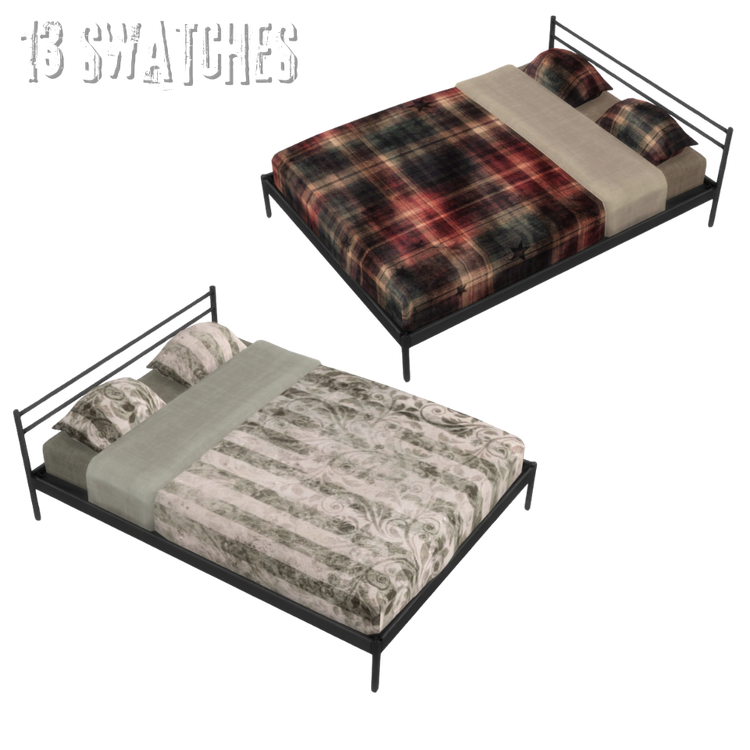 Grunge Decors Set mod for The Sims 4 