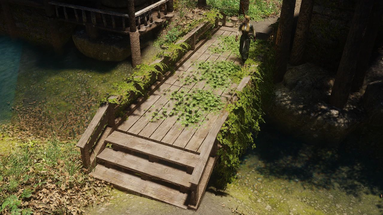 Ivy - Riverwood Small Bridge Replacer mod for The Elder Scrolls V: Skyrim Special Edition