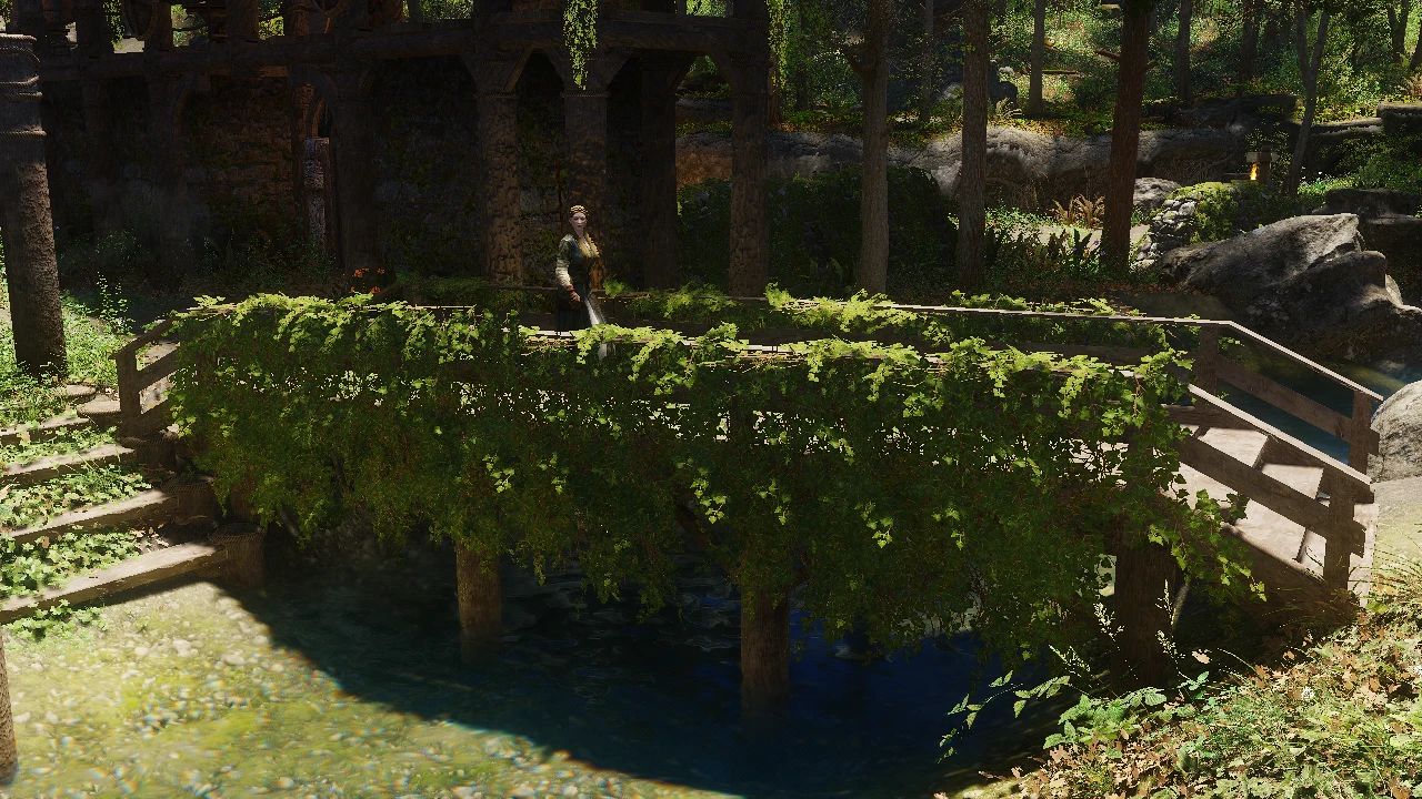 Ivy - Riverwood Small Bridge Replacer mod for The Elder Scrolls V: Skyrim Special Edition