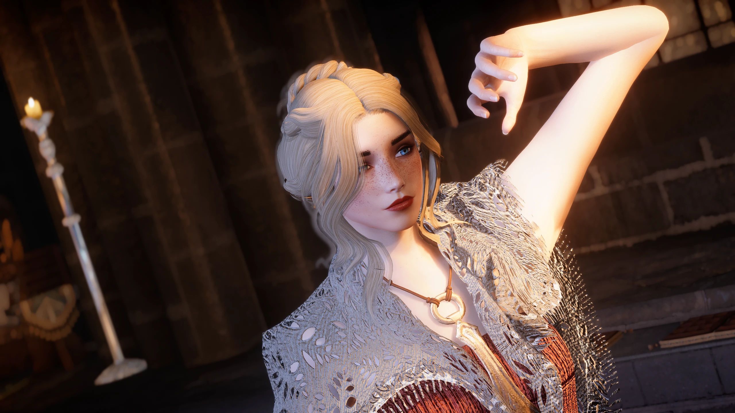 Ivy - Snow Flower Elisif Replacer mod for The Elder Scrolls V: Skyrim Special Edition