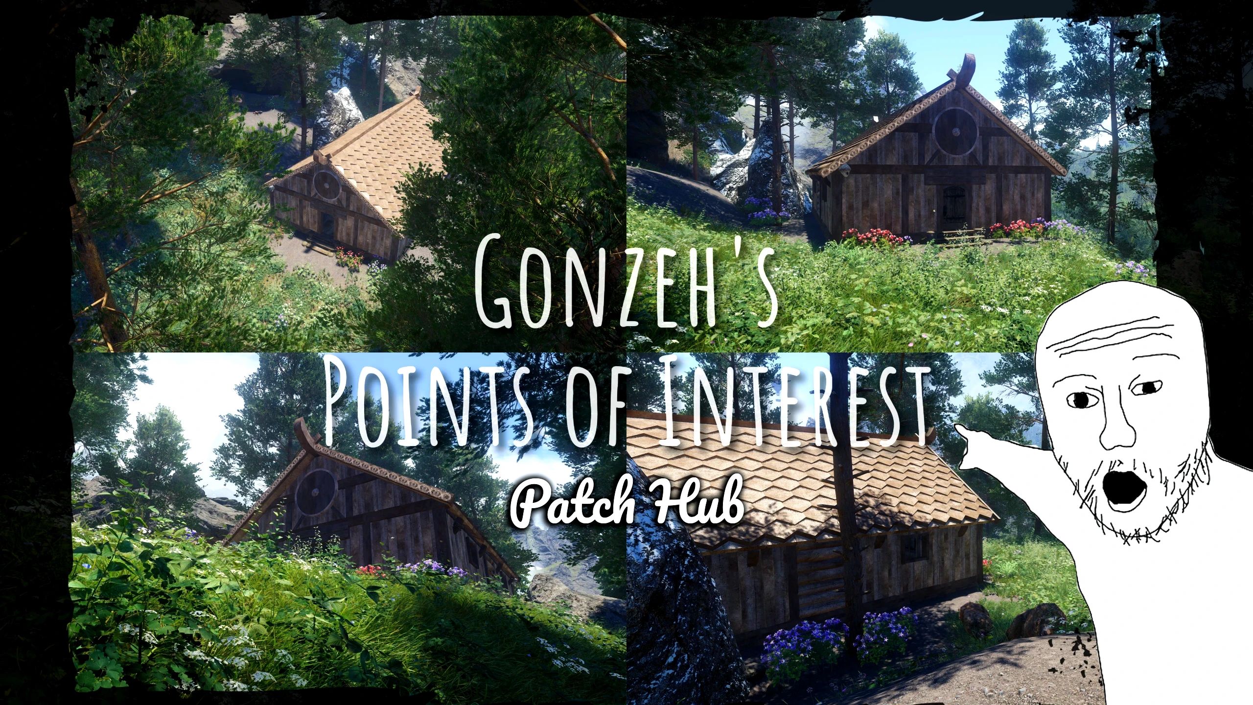 Gonzeh - Points of Interest Patch Hub mod for The Elder Scrolls V: Skyrim Special Edition