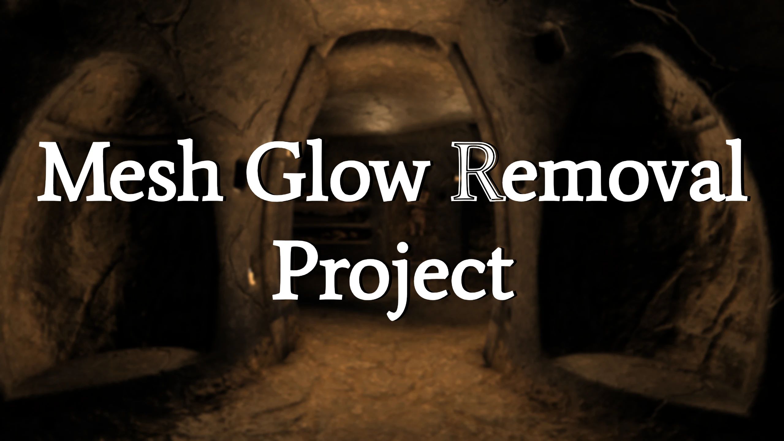 Mesh Glow Removal Project mod for The Elder Scrolls V: Skyrim Special Edition