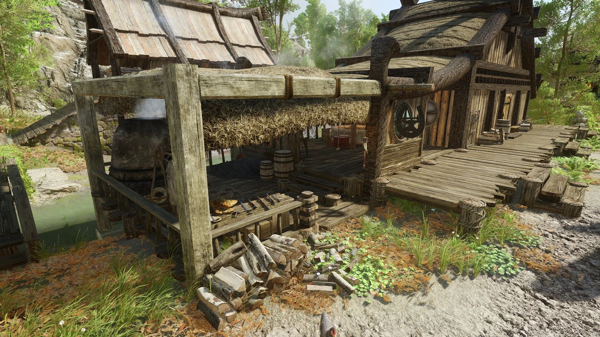 Ivy's Riverwood Overhaul mod for The Elder Scrolls V: Skyrim Special Edition