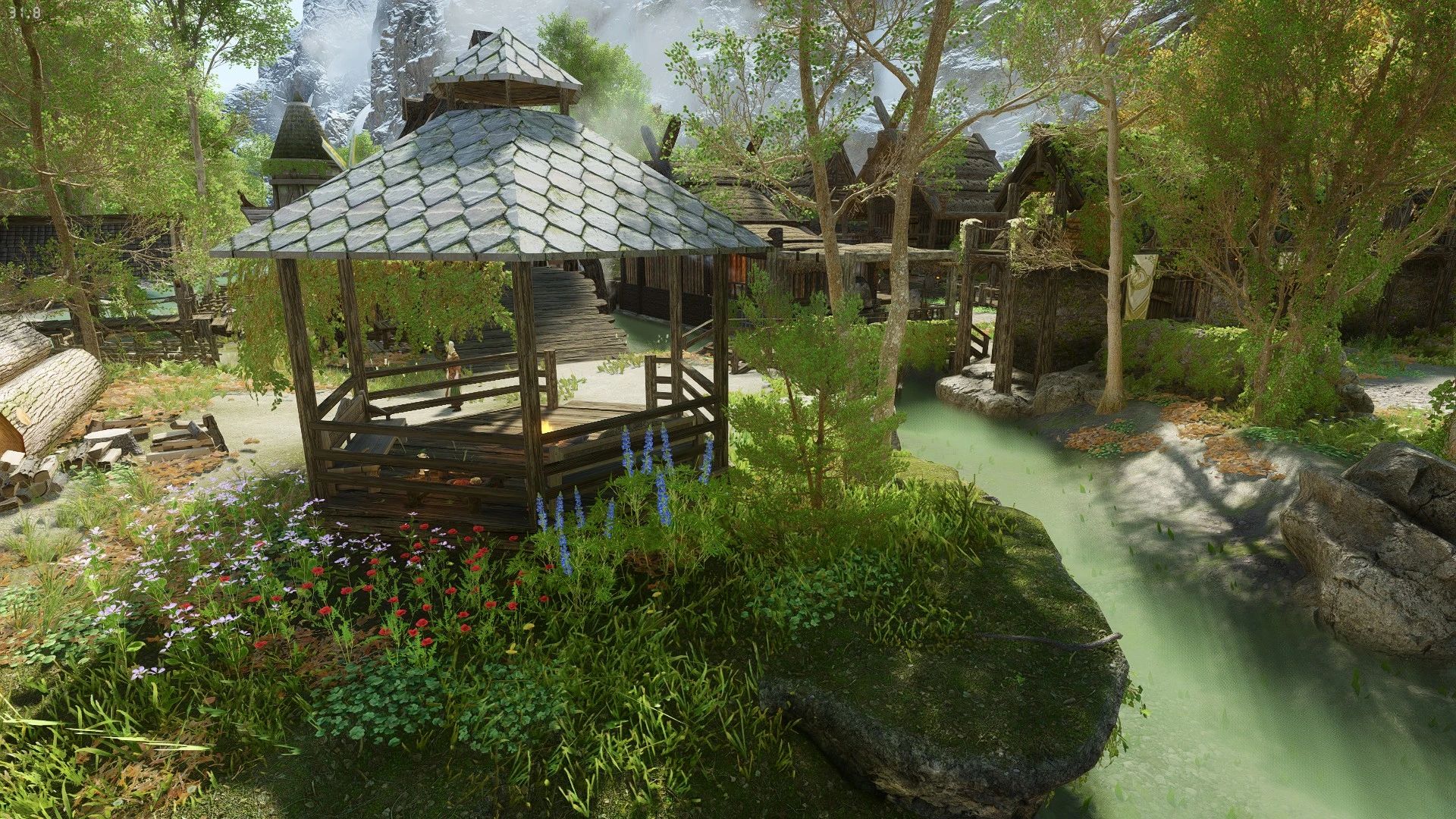 Ivy's Riverwood Overhaul mod for The Elder Scrolls V: Skyrim Special Edition