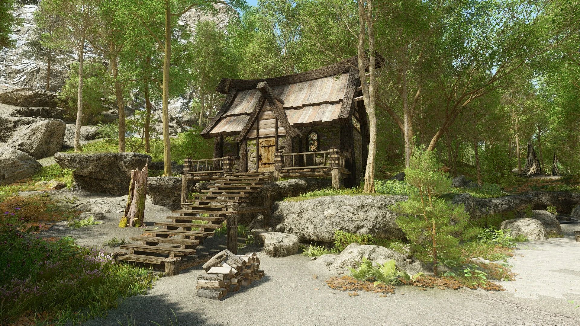 Ivy's Riverwood Overhaul mod for The Elder Scrolls V: Skyrim Special Edition