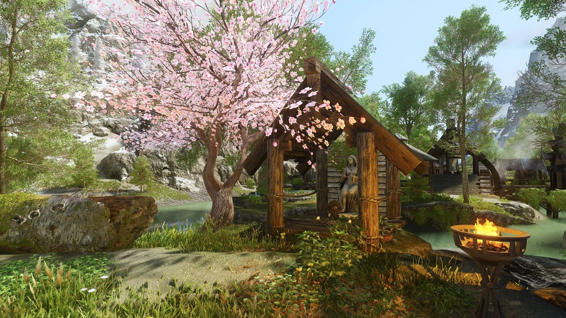 Ivy's Riverwood Overhaul mod for The Elder Scrolls V: Skyrim Special Edition