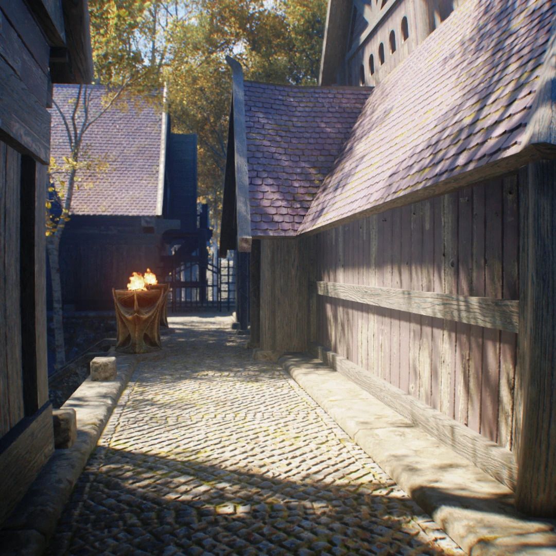 Tomato's Riften and Ratway - PBR mod for The Elder Scrolls V: Skyrim Special Edition