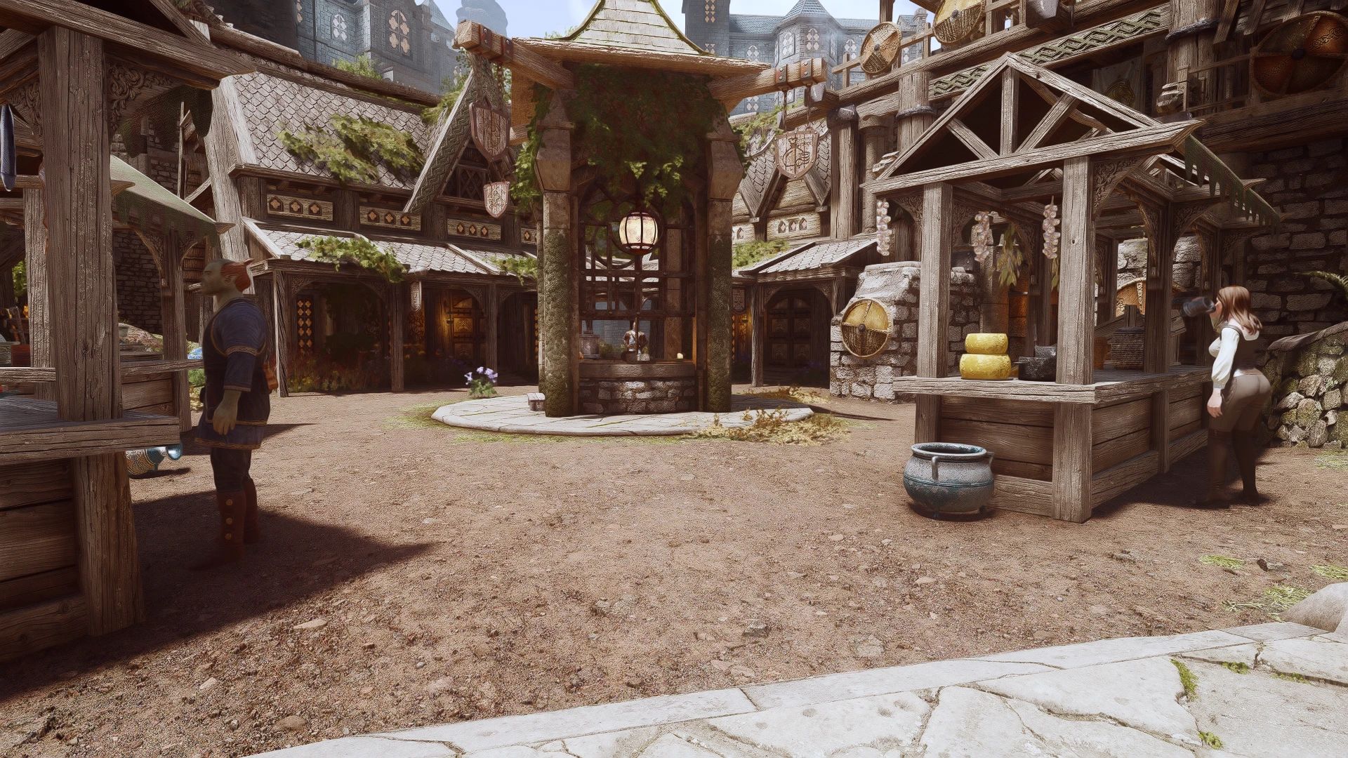 Ivy's Roads of Whiterun - Base Object Swapper mod for The Elder Scrolls V: Skyrim Special Edition