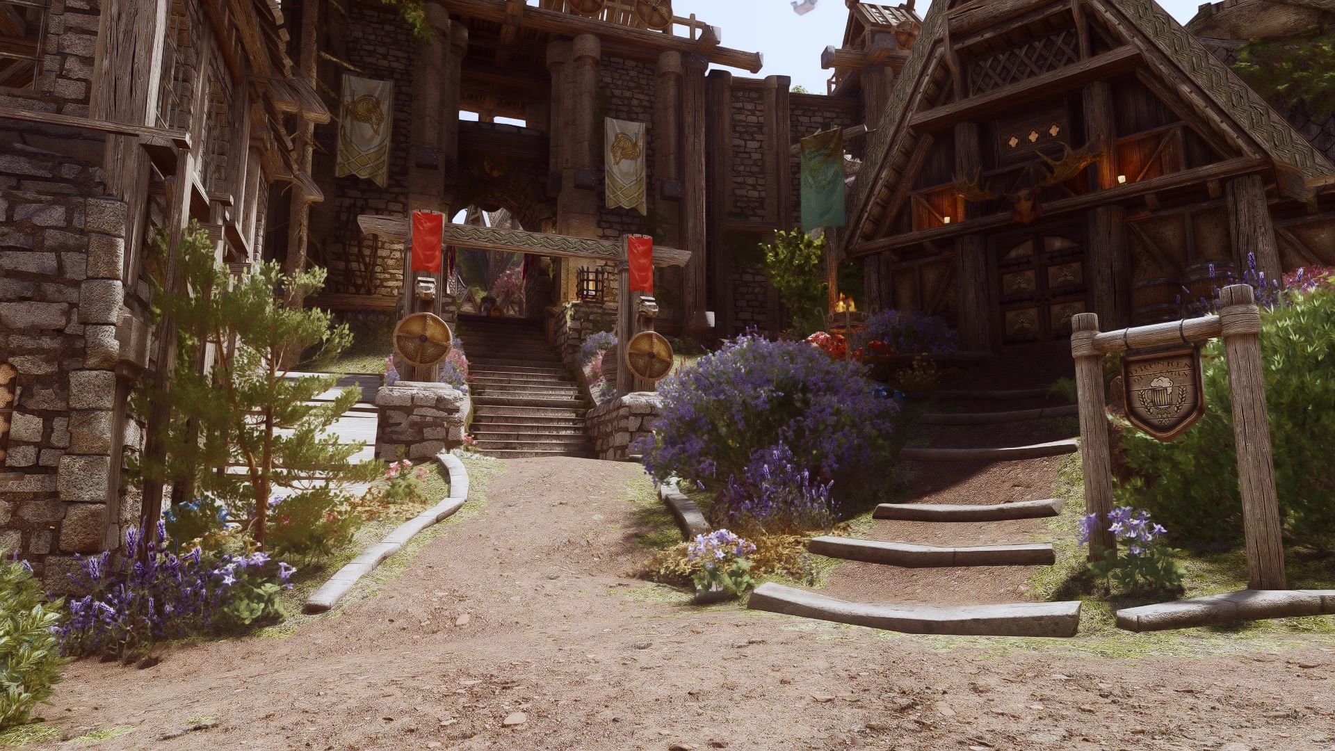 Ivy's Roads of Whiterun - Base Object Swapper mod for The Elder Scrolls V: Skyrim Special Edition