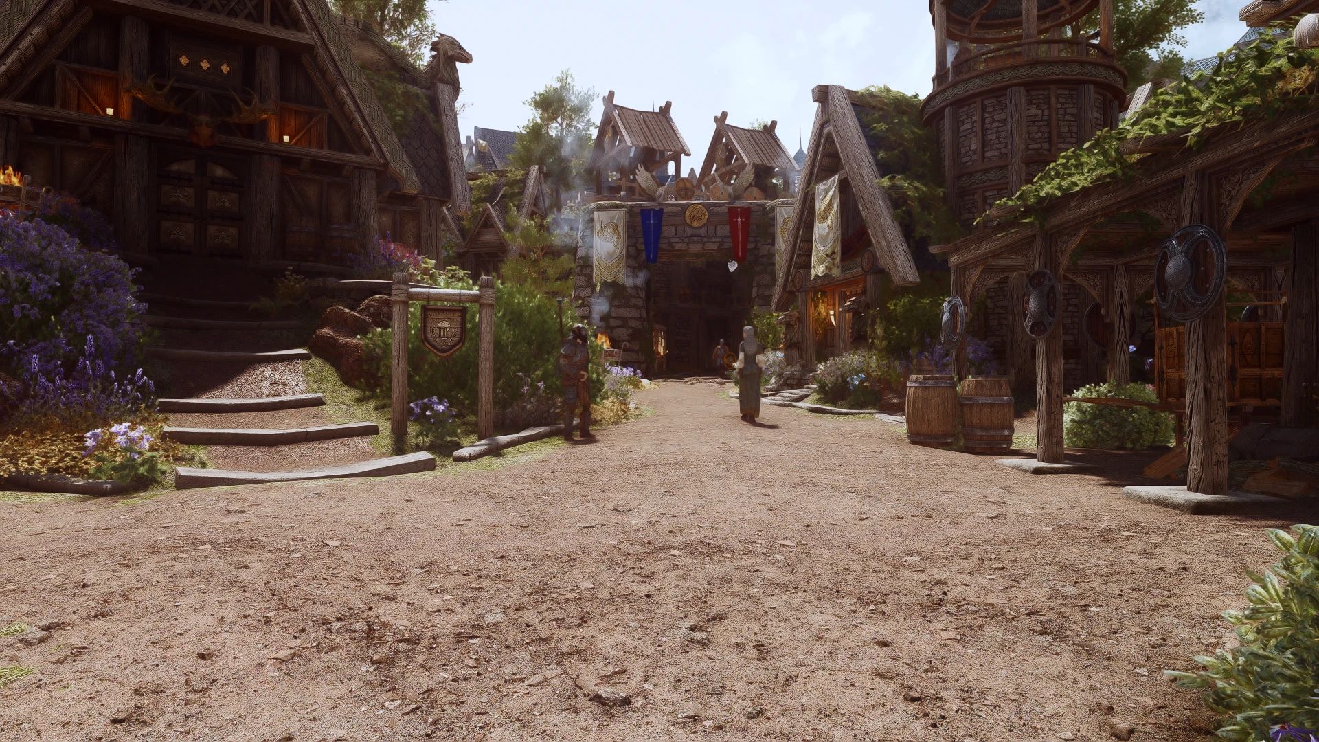 Ivy's Roads of Whiterun - Base Object Swapper mod for The Elder Scrolls V: Skyrim Special Edition