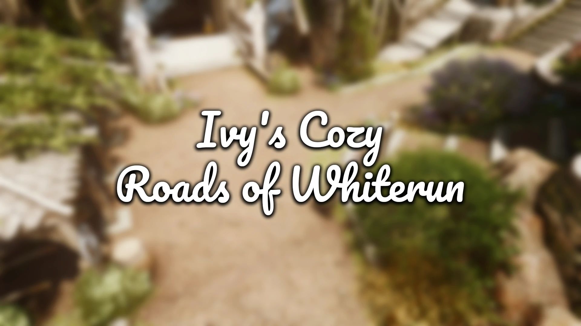 Ivy's Roads of Whiterun - Base Object Swapper mod for The Elder Scrolls V: Skyrim Special Edition