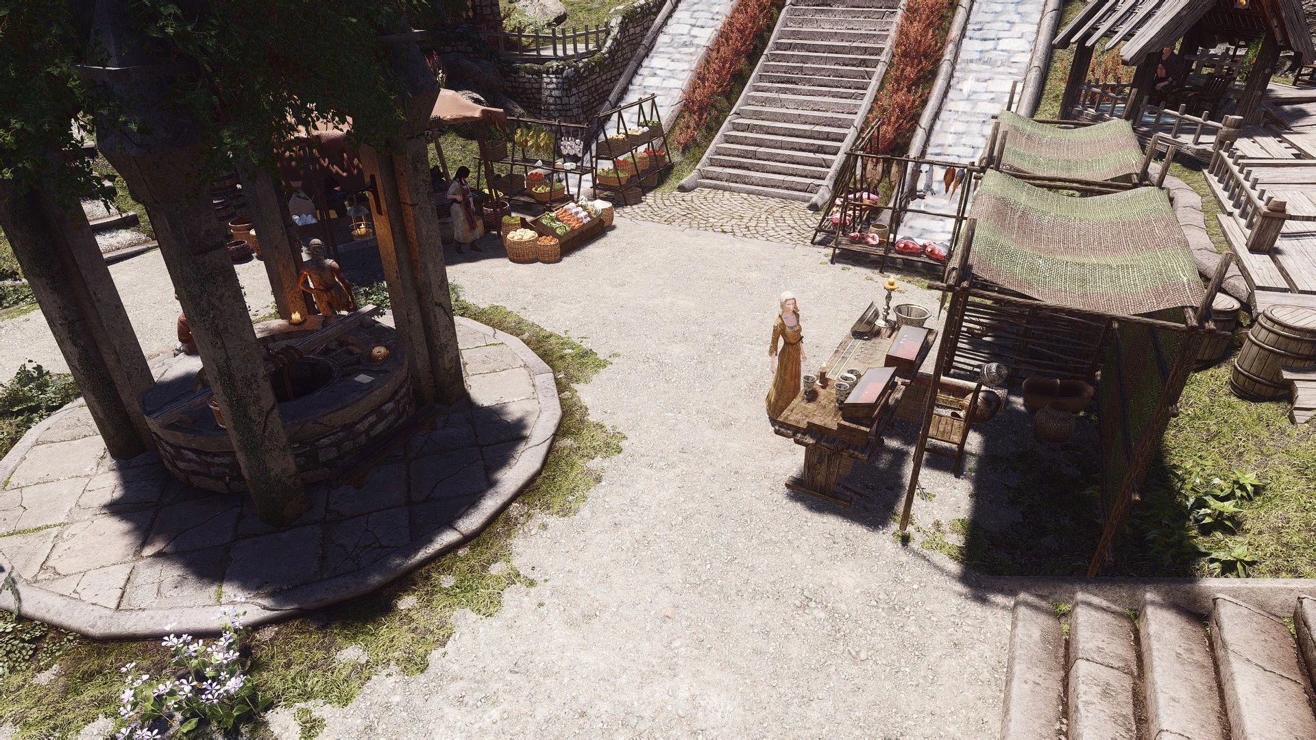 Ivy's Roads of Whiterun - Base Object Swapper mod for The Elder Scrolls V: Skyrim Special Edition