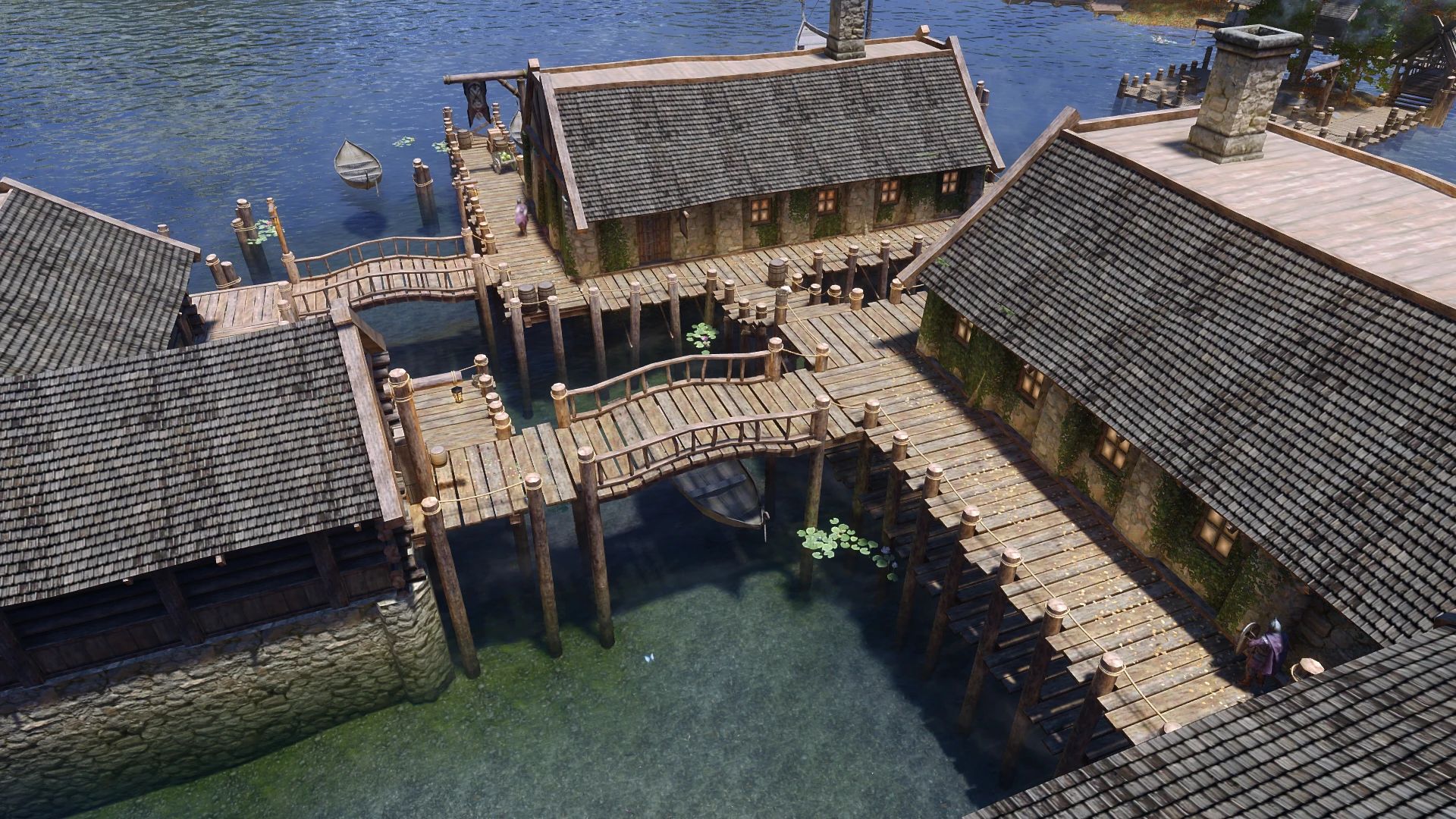 Ivy's Riften Docks Overhaul mod for The Elder Scrolls V: Skyrim Special Edition