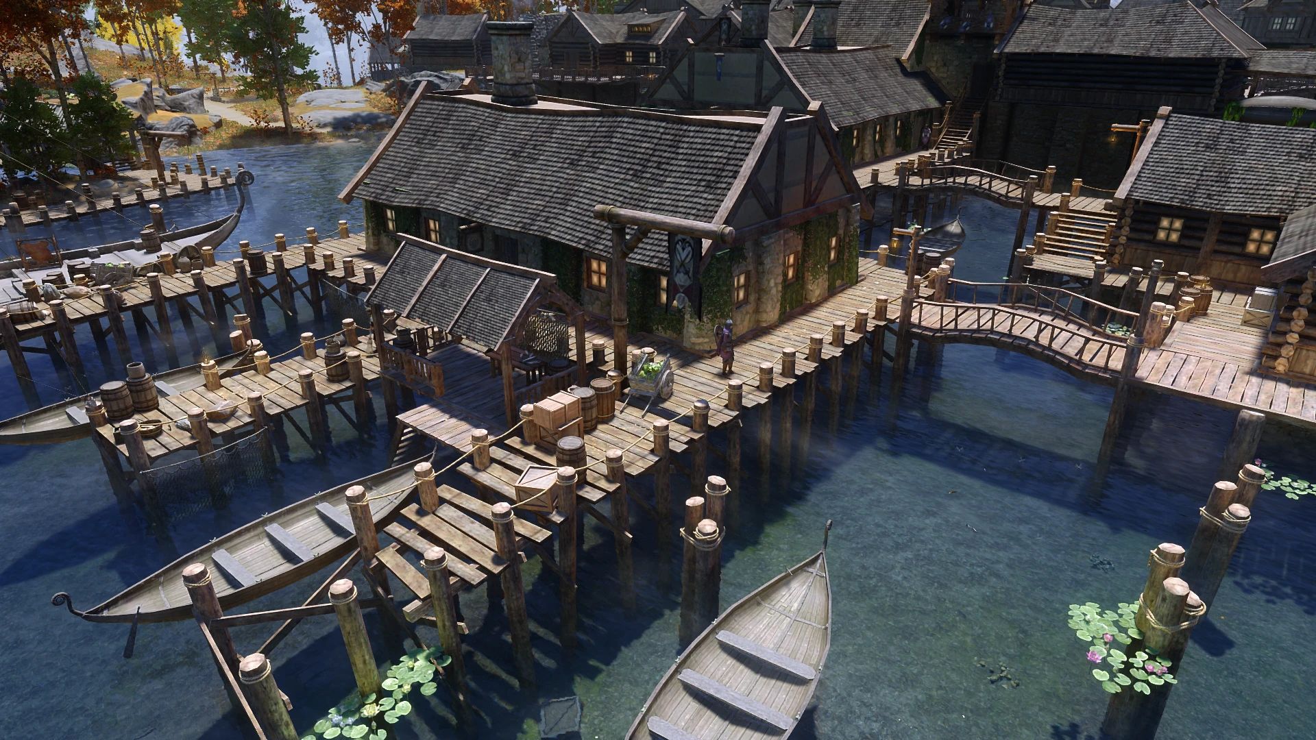 Ivy's Riften Docks Overhaul mod for The Elder Scrolls V: Skyrim Special Edition