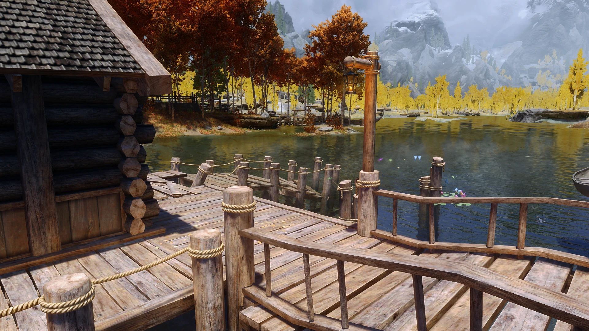 Ivy's Riften Docks Overhaul mod for The Elder Scrolls V: Skyrim Special Edition