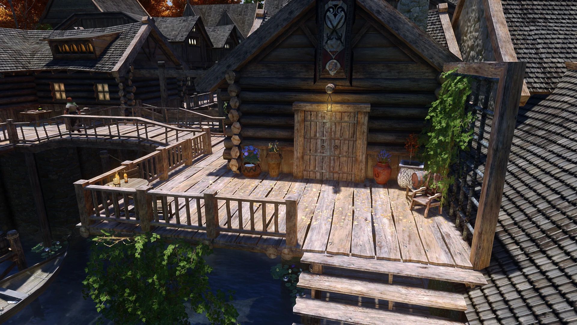 Ivy's Riften Docks Overhaul mod for The Elder Scrolls V: Skyrim Special Edition