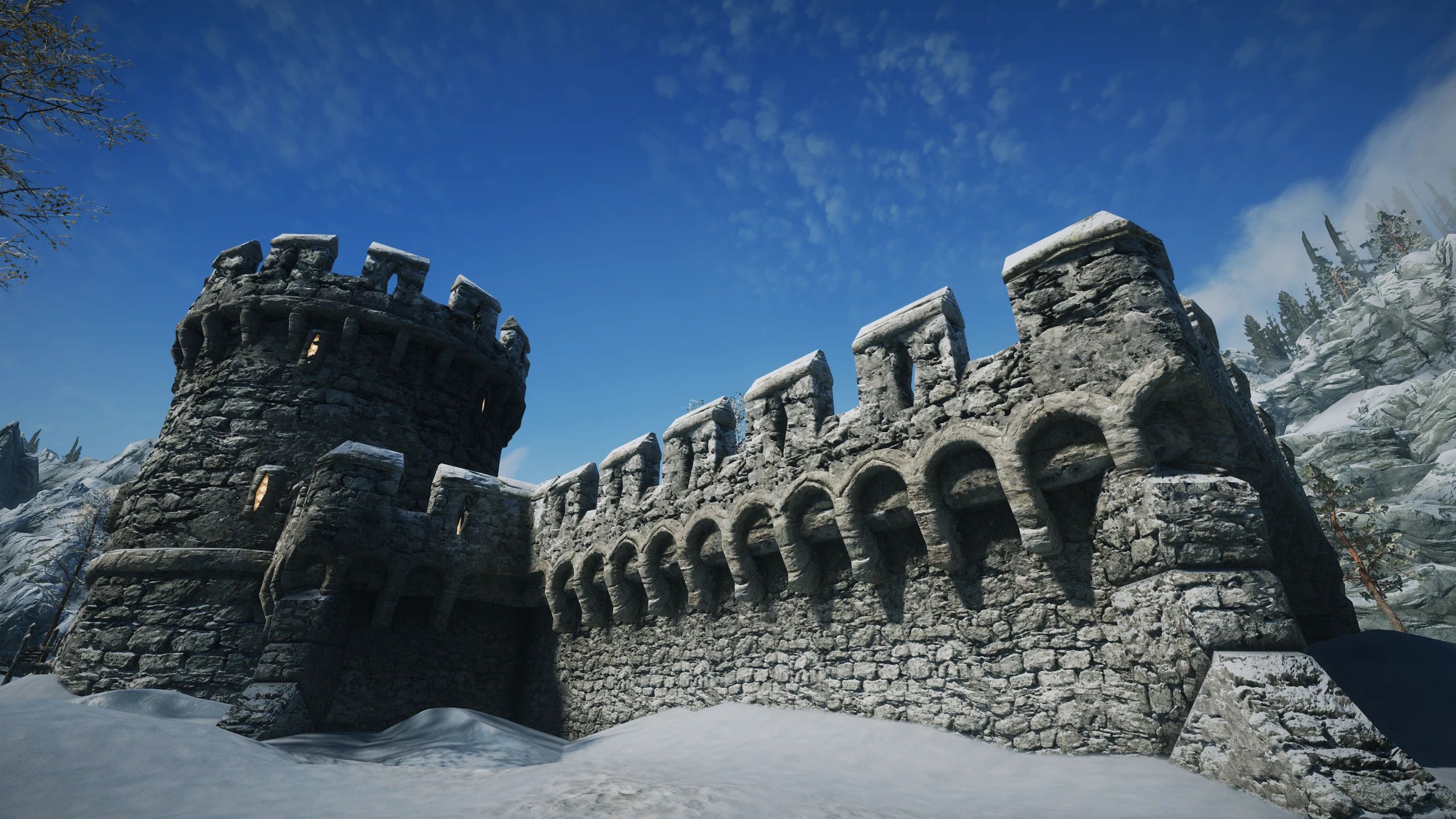 Imperial Forts Remake - Complex Material mod for The Elder Scrolls V: Skyrim Special Edition