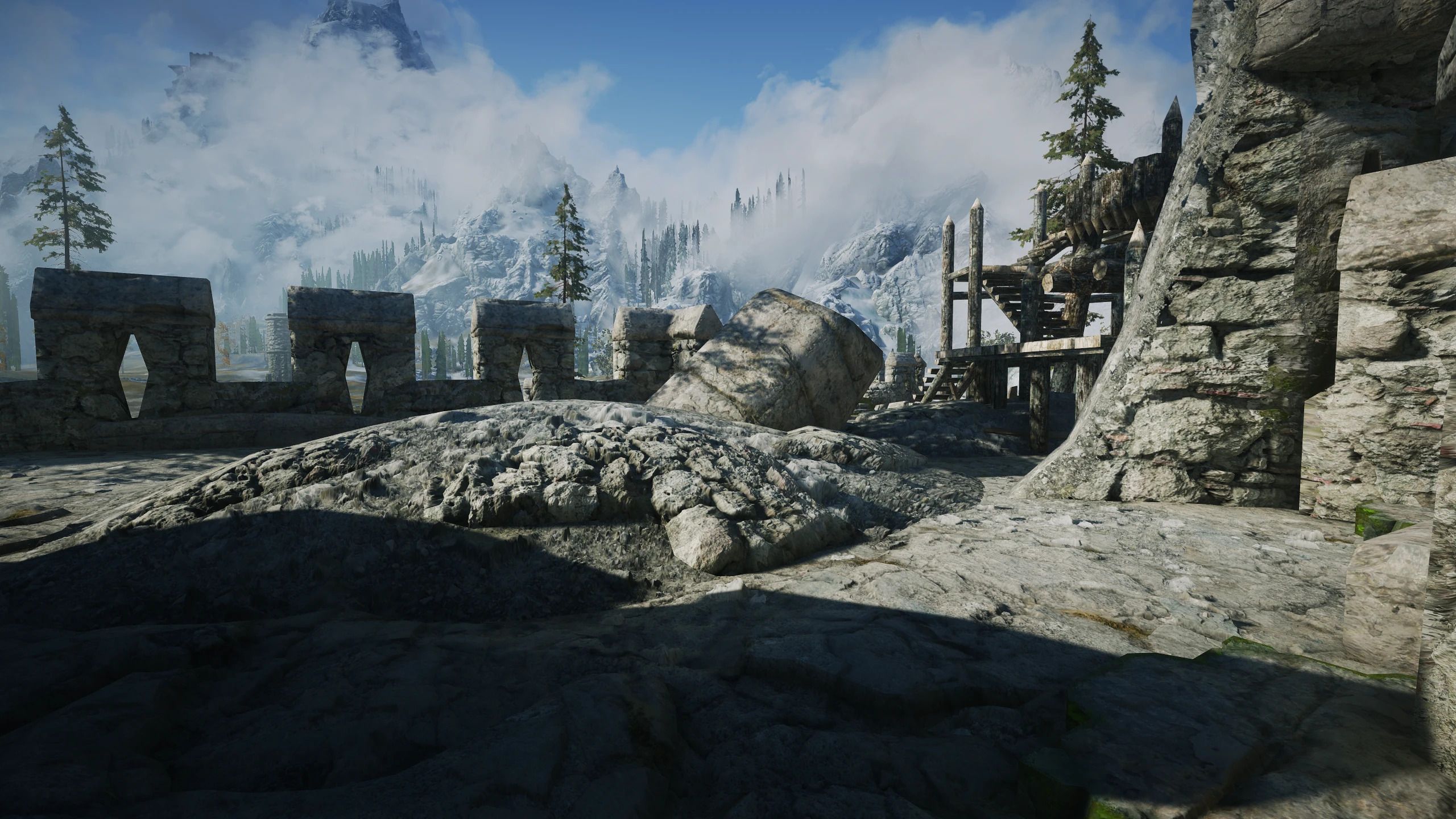 Imperial Forts Remake - Complex Material mod for The Elder Scrolls V: Skyrim Special Edition