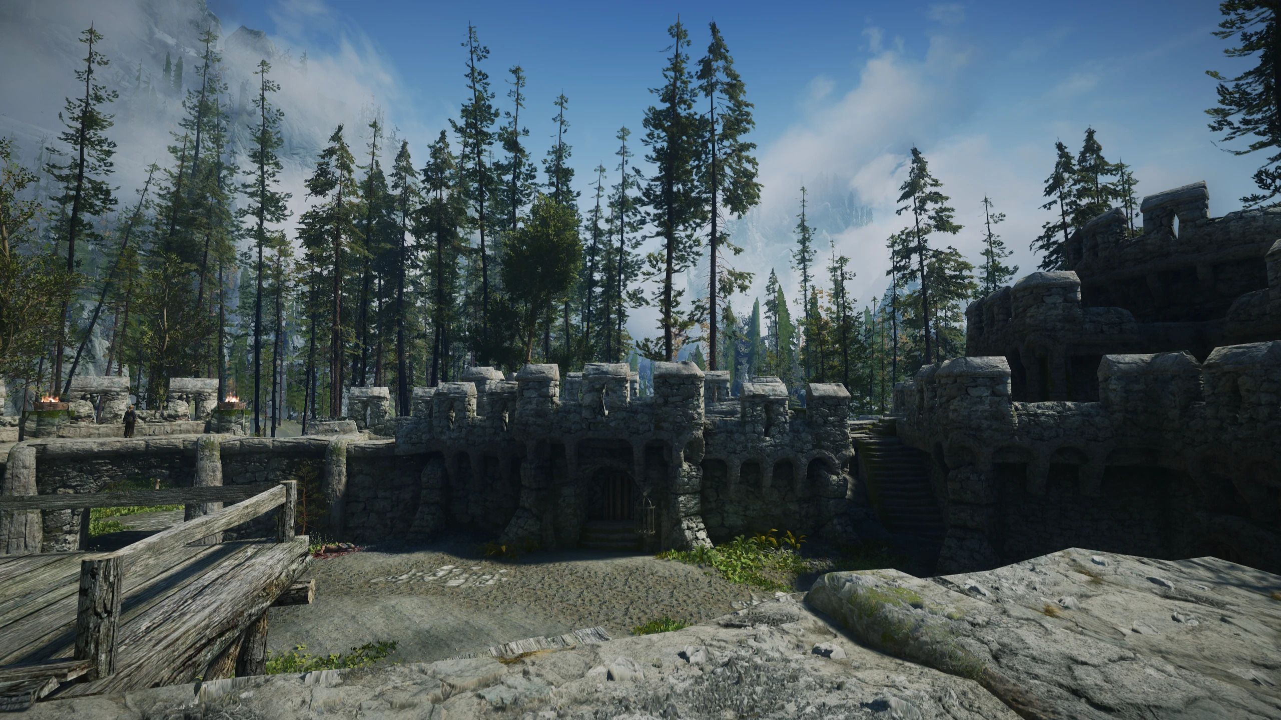 Imperial Forts Remake - Complex Material mod for The Elder Scrolls V: Skyrim Special Edition