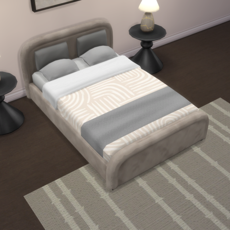 Grand Comfort Bed mod for The Sims 4 