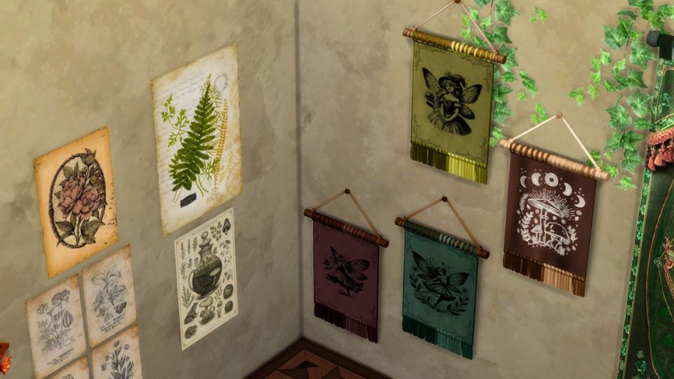 Fairycore Decors Set mod for The Sims 4 