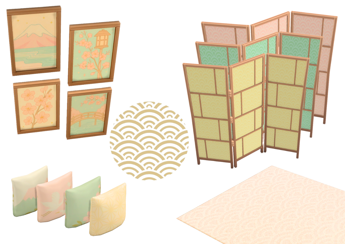 Sakura Dream mod for The Sims 4 