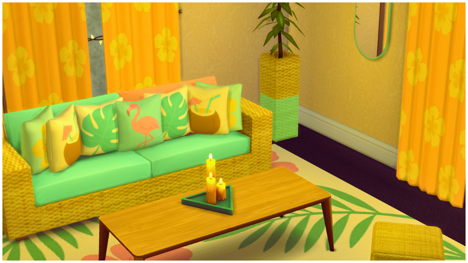 Tropical Retreat mod for The Sims 4 