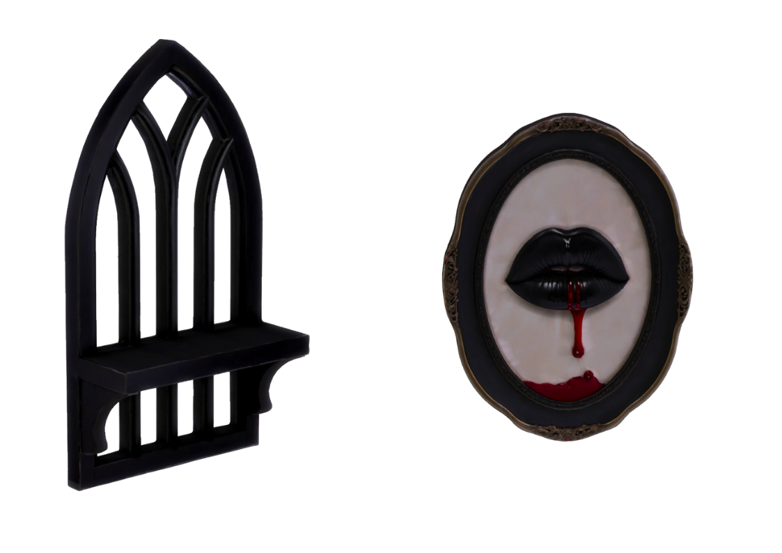 Crimson Manor 1 mod for The Sims 4 