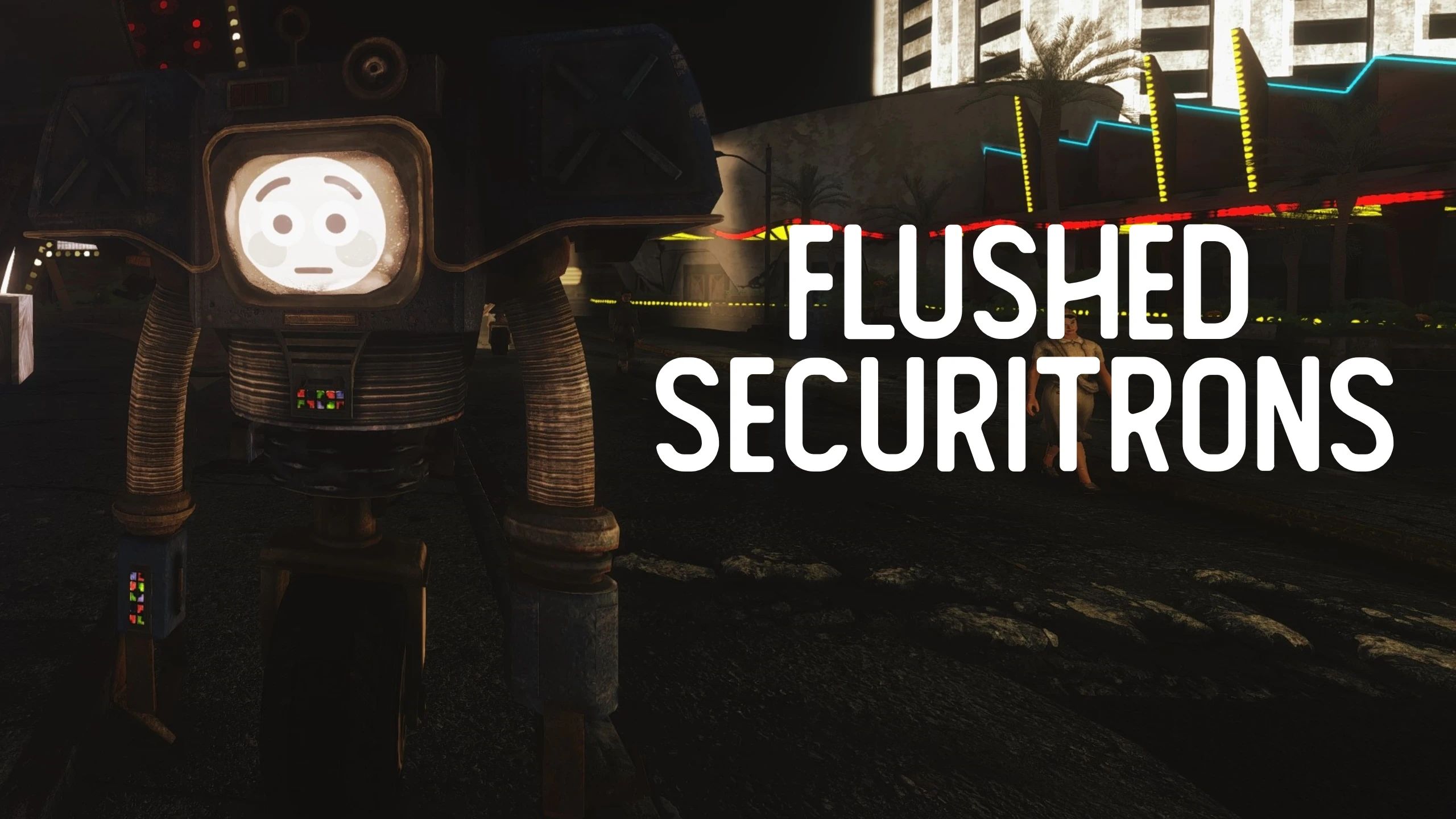 Flushed Securitrons mod for Fallout: New Vegas
