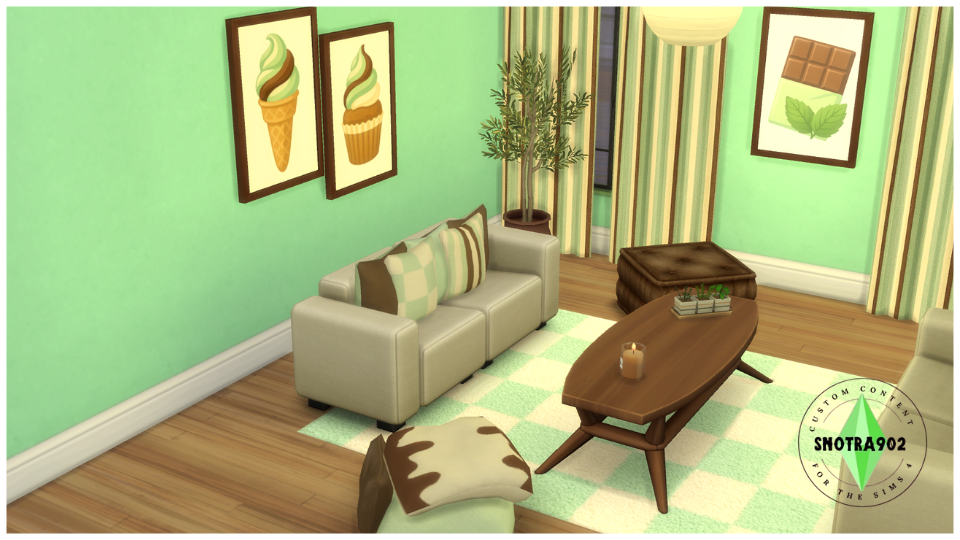 Mint Chocolate mod for The Sims 4 