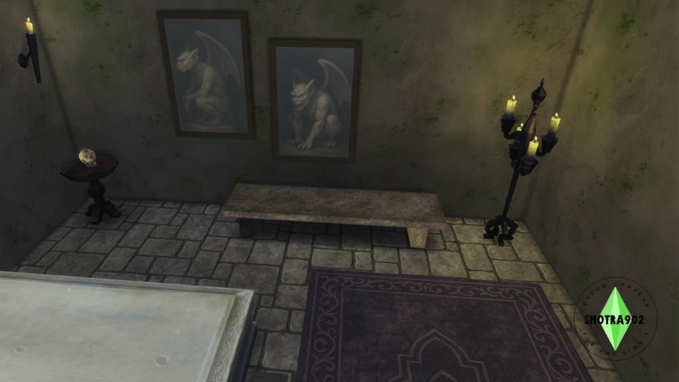 Crypt & Gargoyles mod for The Sims 4 