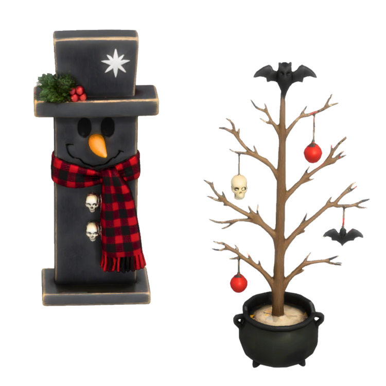 Merry Gothmas mod for The Sims 4 